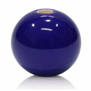 blå porcelænskugle 3 cm til kuglestage