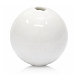 Hvid porcelænskugle 3 cm og 6 cm til Kuglestagen