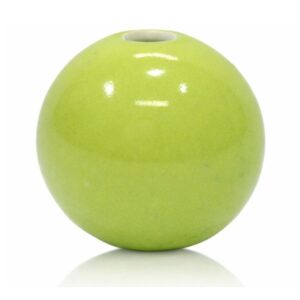 limegrøn porcelænskugle 3 cm til kuglestage fra MY-Candle