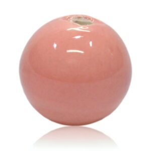 rosa porcelænskugle, My-Candle lysestage, kuglestager, romantisk dekoration, lyserød kugle