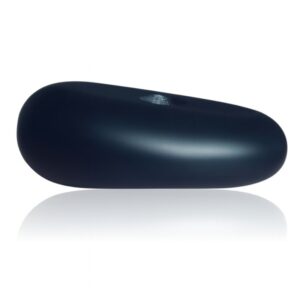 Flad sort sten til kuglestager 1,5 cm