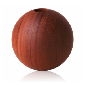 Flot trækugle rosentræ til kuglestagen. Diameter 3 cm