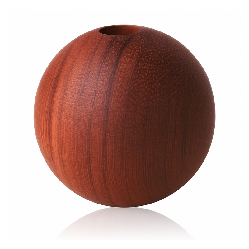 Trækugle Rosentræ, 3 cm 1 Flot trækugle rosentræ til kuglestagen. Diameter 3 cm