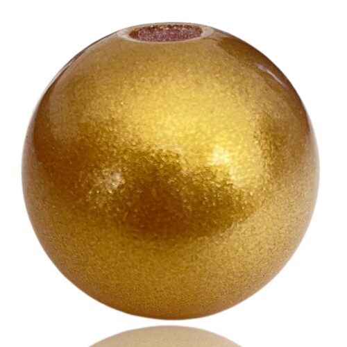 Guld glaskugle –  3 cm