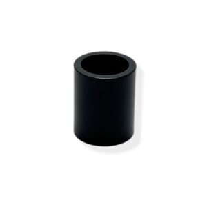 Sort lysholder Elegance til kronelys – minimalistisk og elegant top til My-Candle kuglestager.