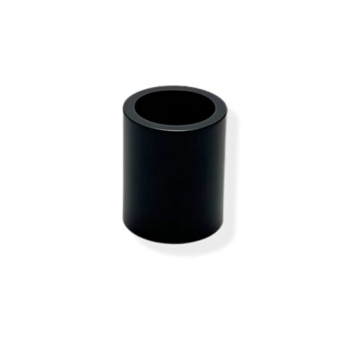 Sort lysholder Elegance til kronelys – minimalistisk og elegant top til My-Candle kuglestager.