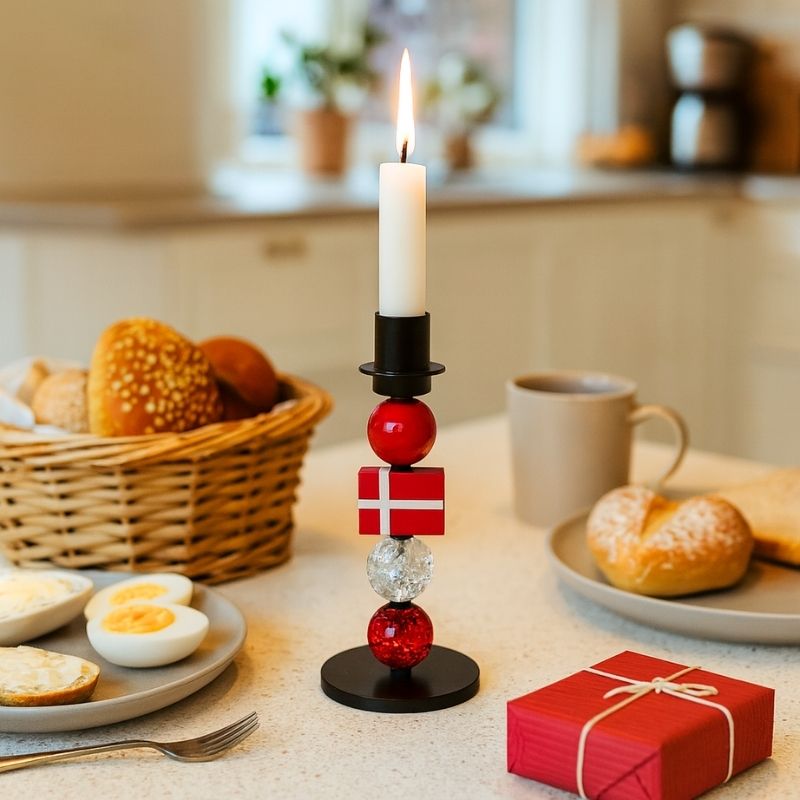 kuglestager med flag