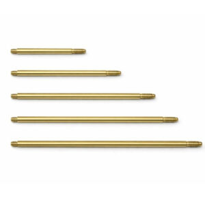 Løs stang i messing til modulopbygget lysestage