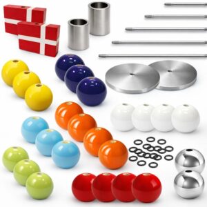 Startsæt med kuglestager. Byg selv. Med flag